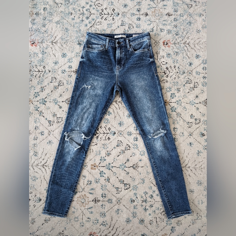 Mavi "Lucy" Super High-Rise Super Skinny Jeans - 25x28